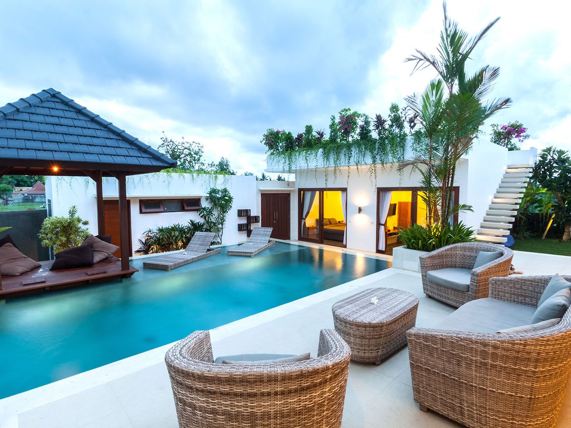 Luxury villa with rooftop terrace